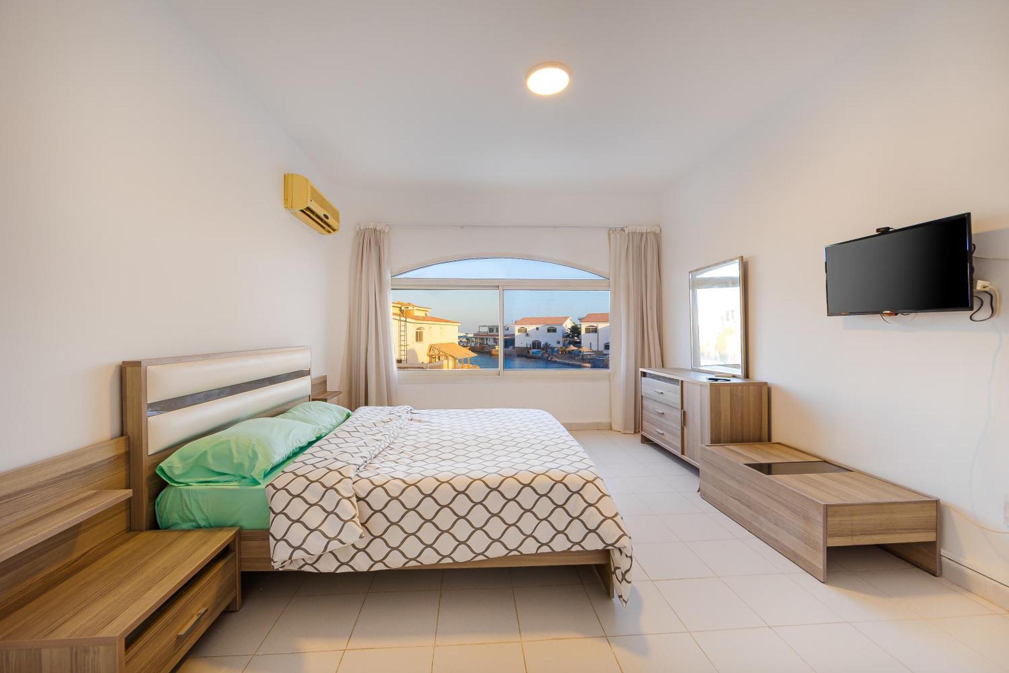 Aden Beach - Sea View Room With Beach Access In Villa Hurghada Eksteriør bilde
