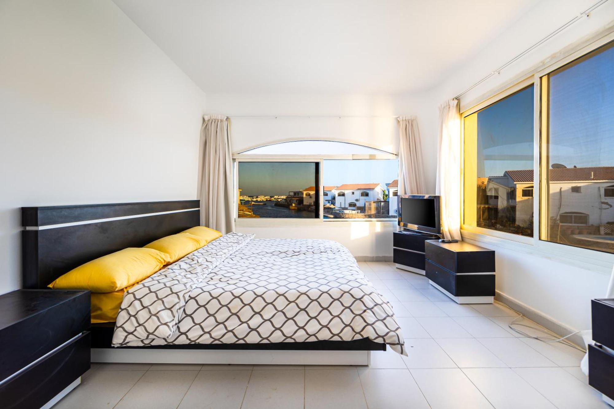 Aden Beach - Sea View Room With Beach Access In Villa Hurghada Eksteriør bilde