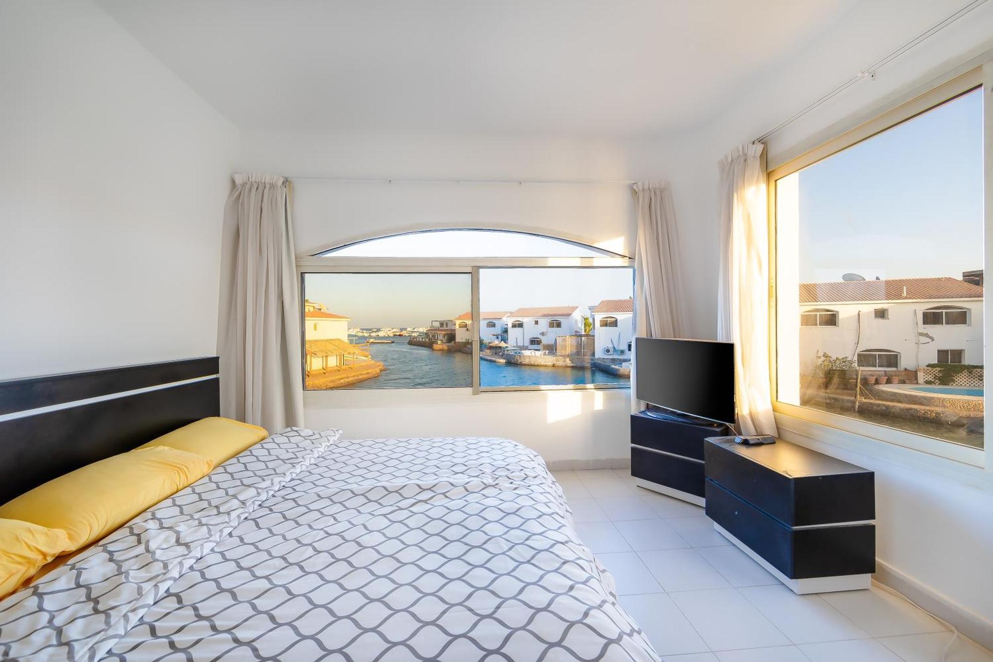Aden Beach - Sea View Room With Beach Access In Villa Hurghada Eksteriør bilde