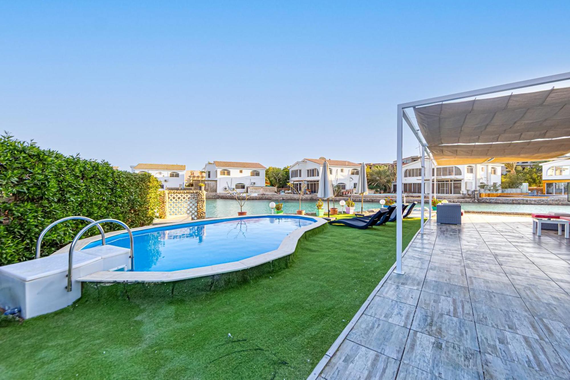 Aden Beach - Sea View Room With Beach Access In Villa Hurghada Eksteriør bilde